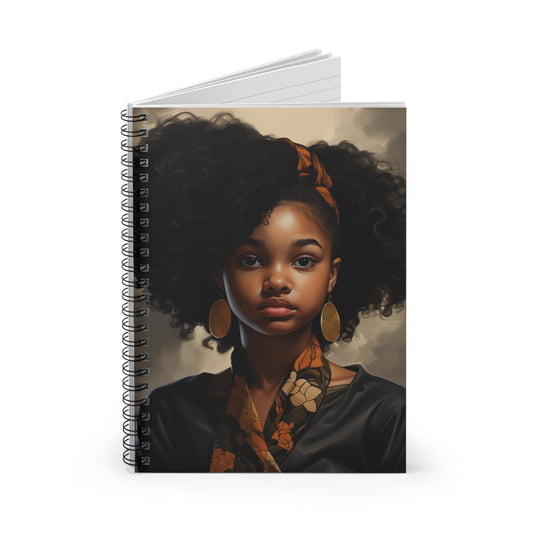 “Rooted Grace” – Elegant Spiral Notebook for Reflection & Creative Expression